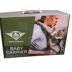 ETHAN ANTHONYS Military Inspire back-support strap highlights weight distribution for comfortable extended wear.