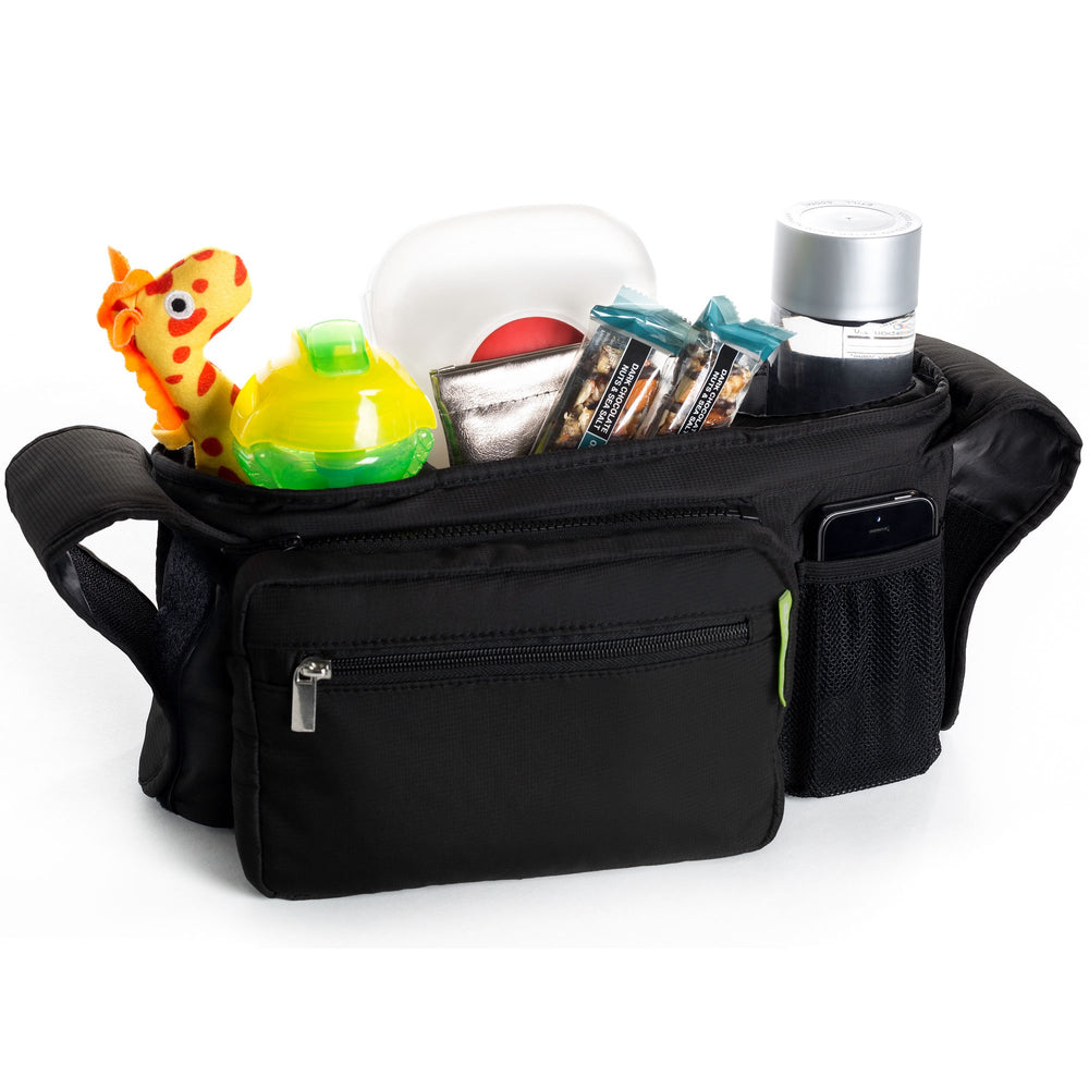 Ethan & Emma diaper storage keeps wipes handy during outings