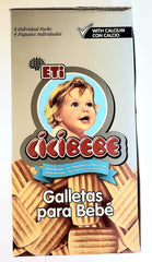 ETI Cicibebe 6-month serving demonstrates soft-mash texture for baby food