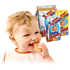 ETI Cicibebe packaging closeup highlights 4x250g format for quantity