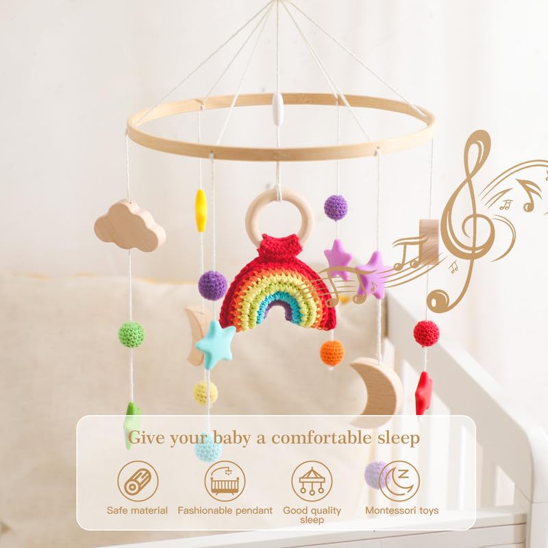 Etucdose calming bedtime mobile may soothe during transitions