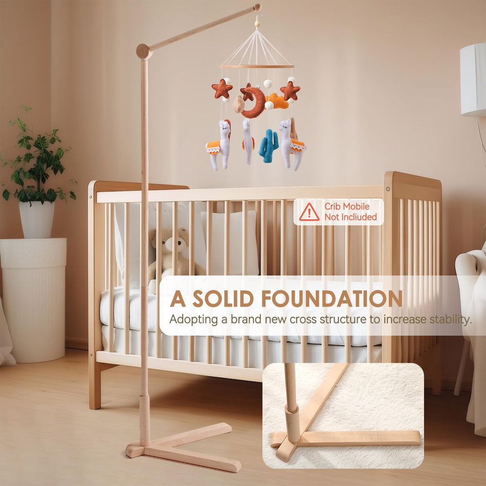 Etucdose easy-to-install crib mobile arm requires no tools