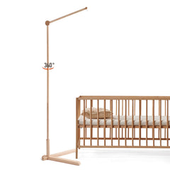 Etucdose floor-standing crib mobile arm 61 inch height for flexible placement