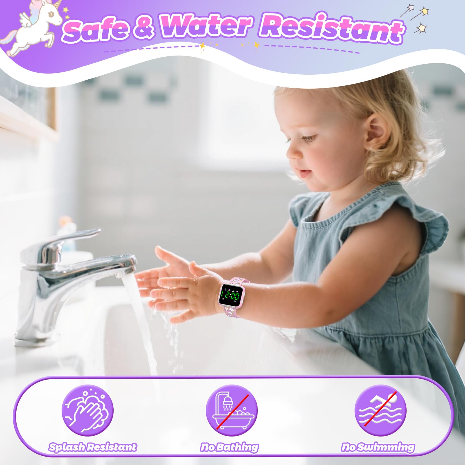 Etuwoe soft non-toxic silicone strap designed for toddlers' comfort.