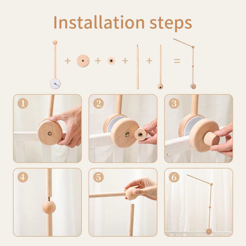 EUBUY reinforced base guarantees stable suspension during gentle mobile movement