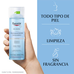 Eucerin Askshy Tonique ingredient label close-up hints at thoughtful formulation.