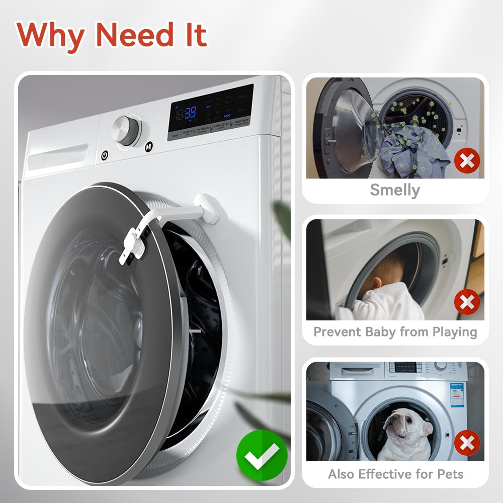 EUDEMON adjustable-end view confirms versatile fit across washer surfaces.