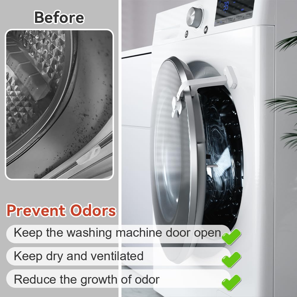 EUDEMON door prop in-use demonstrates practical door guarding for kids and pets.