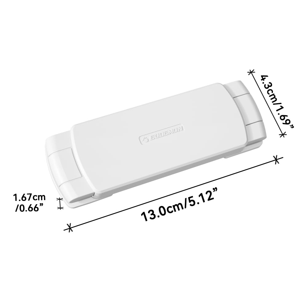 EUDEMON fridge lock in kitchen setup illustrates easy safety solution for kids.