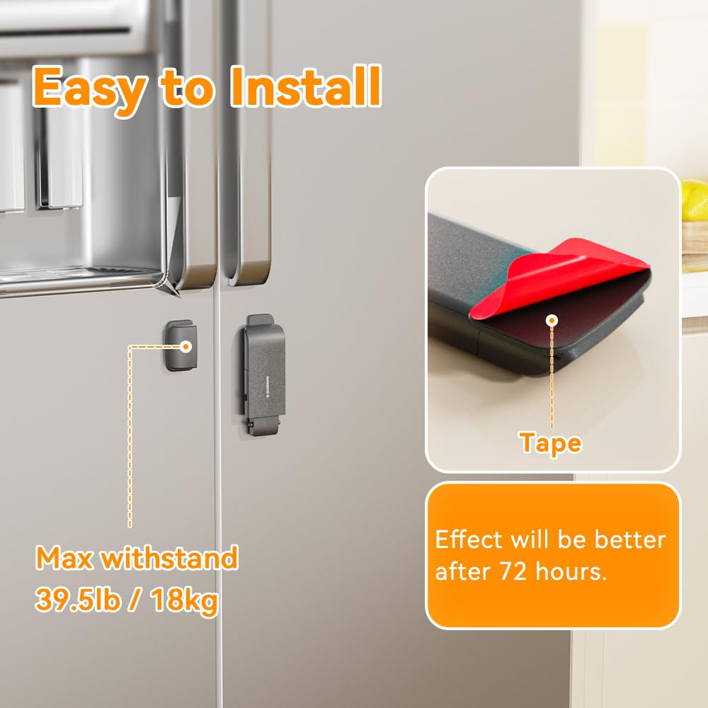 EUDEMON lock removes cleanly without residue from surfaces