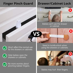 EUDEMON kids-proofing-drawer-stoppers protect tiny fingers during daily drawer use