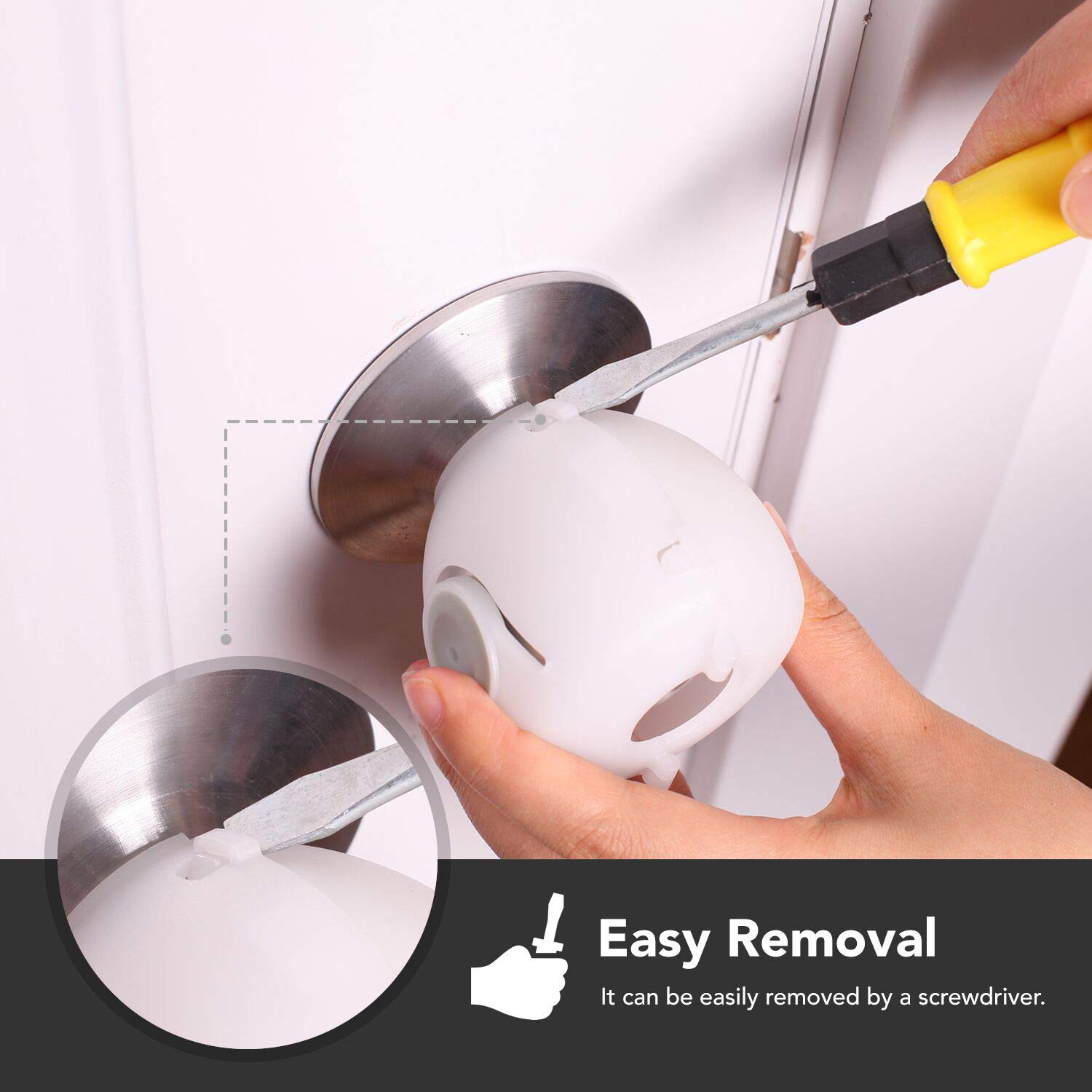 EUDEMON kitchen and bathroom use demonstrates child-proofing in real home