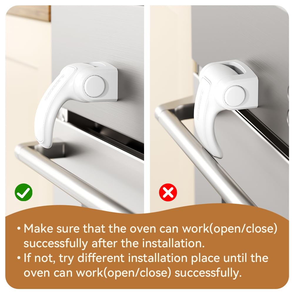 EUDEMON oven lock heat-resistant tape application for adhesion