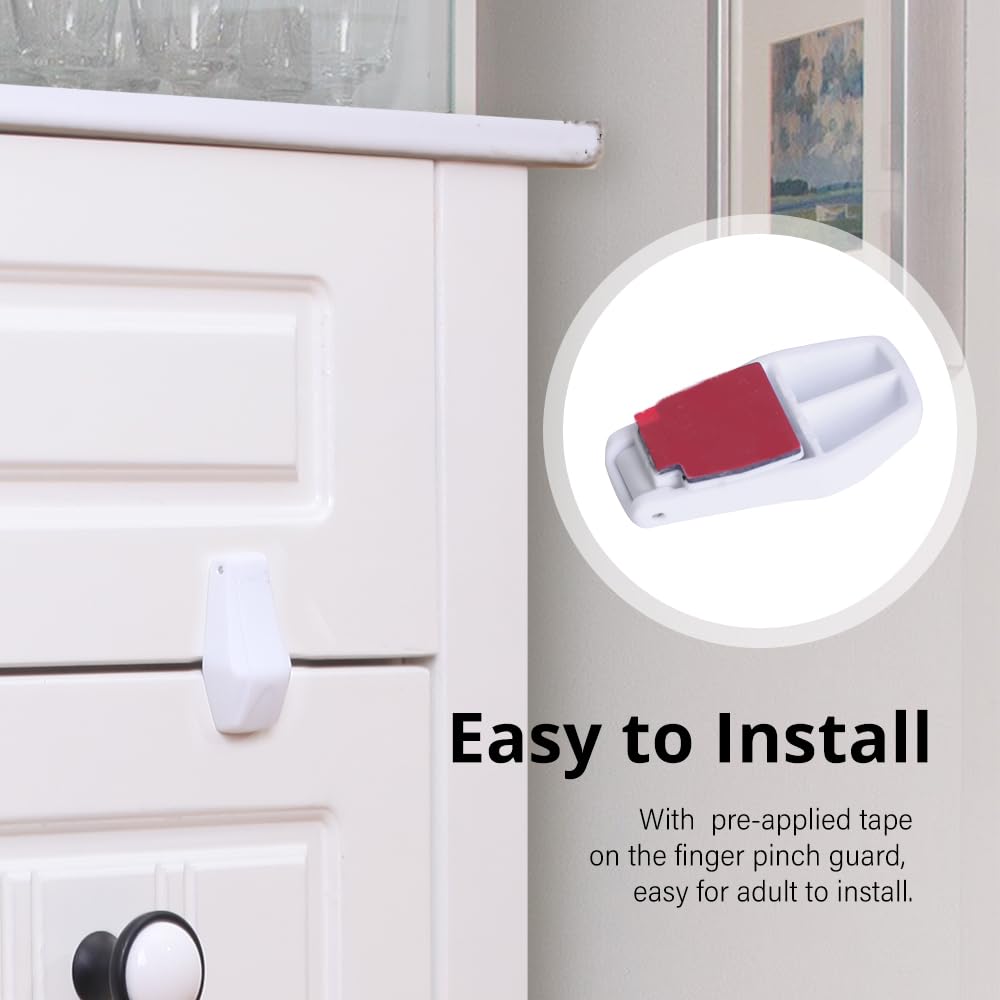 EUDEMON pinch-guard-drawer guards openings to prevent finger pinches