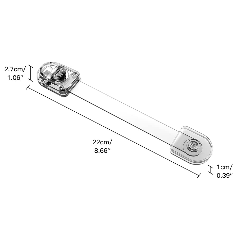 EUDEMON two-step unlock with button and slide for simple use.