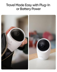 eufy Baby Monitor E20 hybrid connection shows Wi-Fi and local viewing flexibility