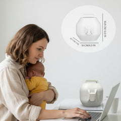 Eufy breast pump case portable handle makes on-the-go pumping trips easier
