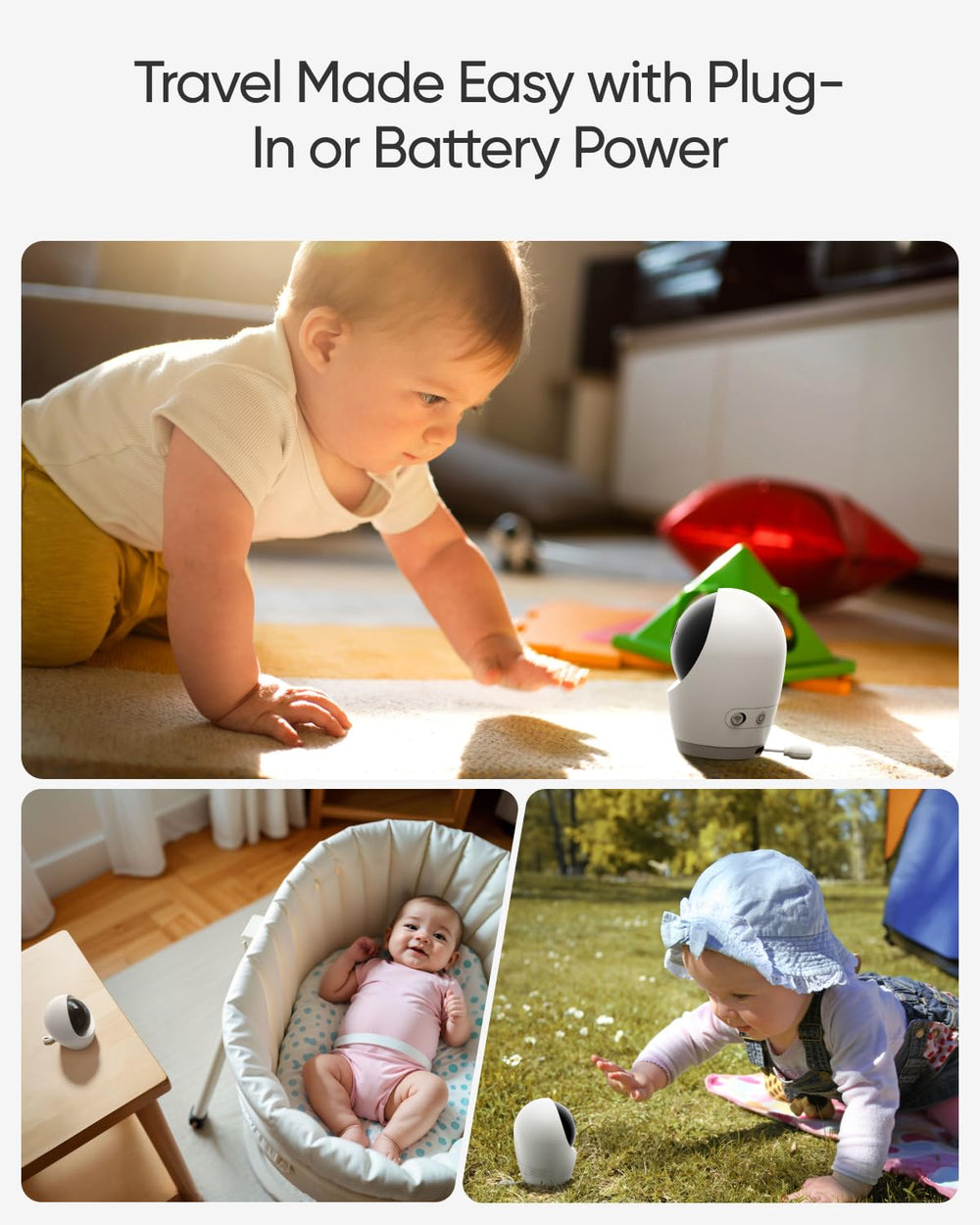 eufy Security E21 night vision provides clear baby monitoring in low light.