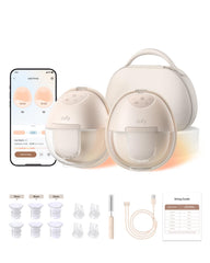 eufy Security Breast Pump S1 Pro heated wearable for comfortable hands-free pumping