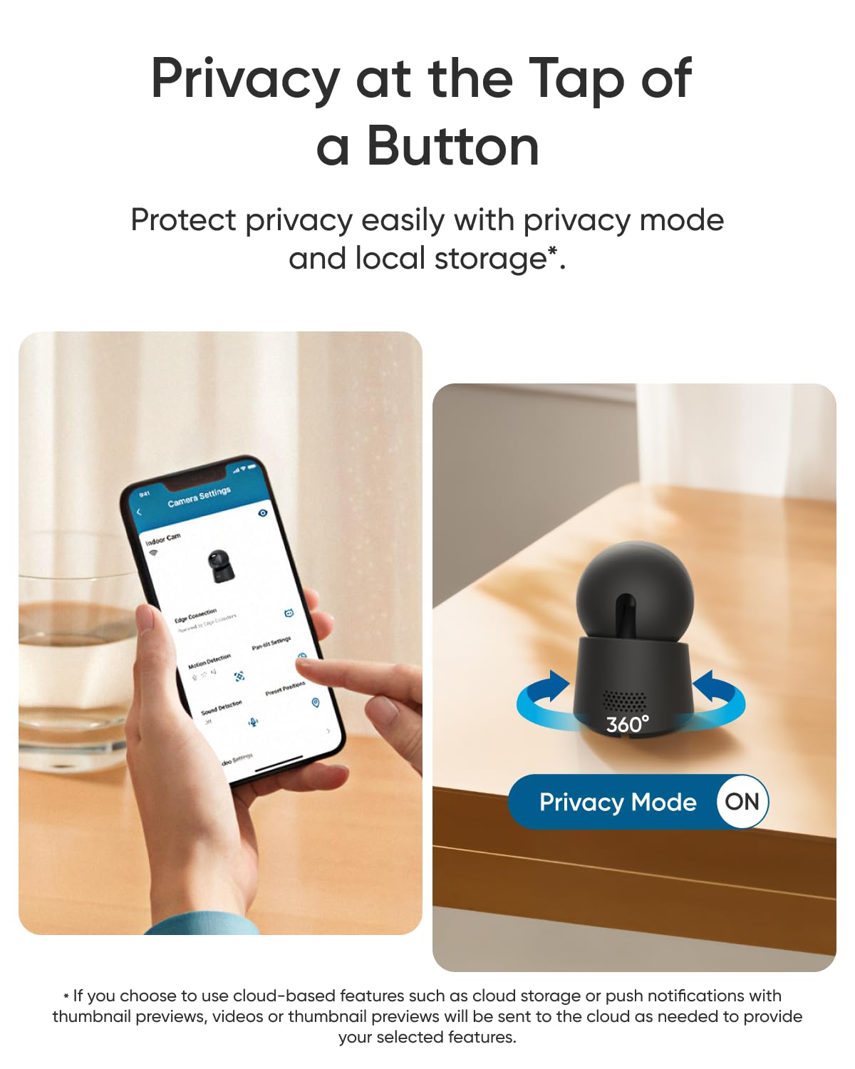 eufy Security E30 AI detection detects humans, pets, and sounds for smart alerts