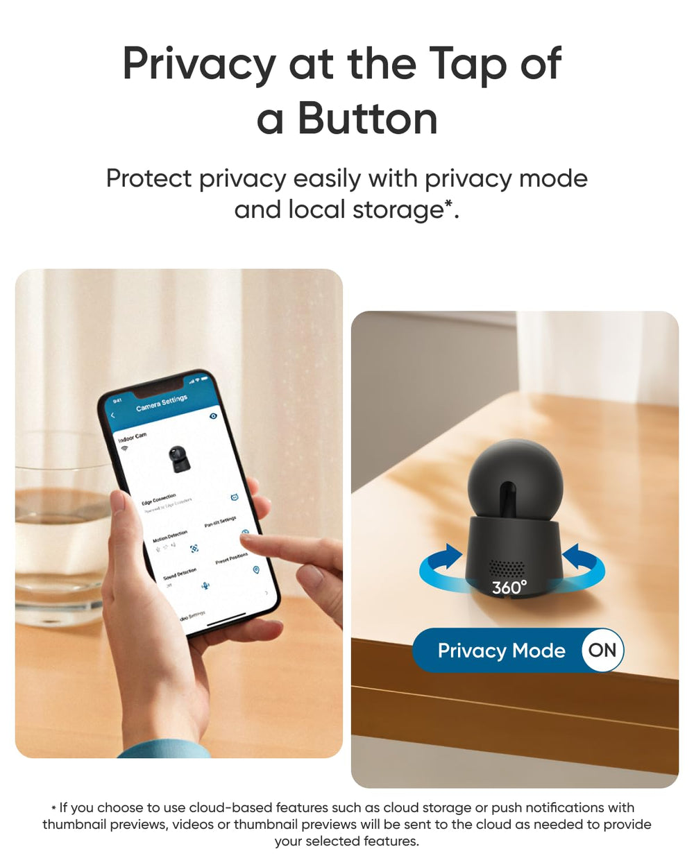 eufy Security E30 AI detection detects humans, pets, and sounds for smart alerts