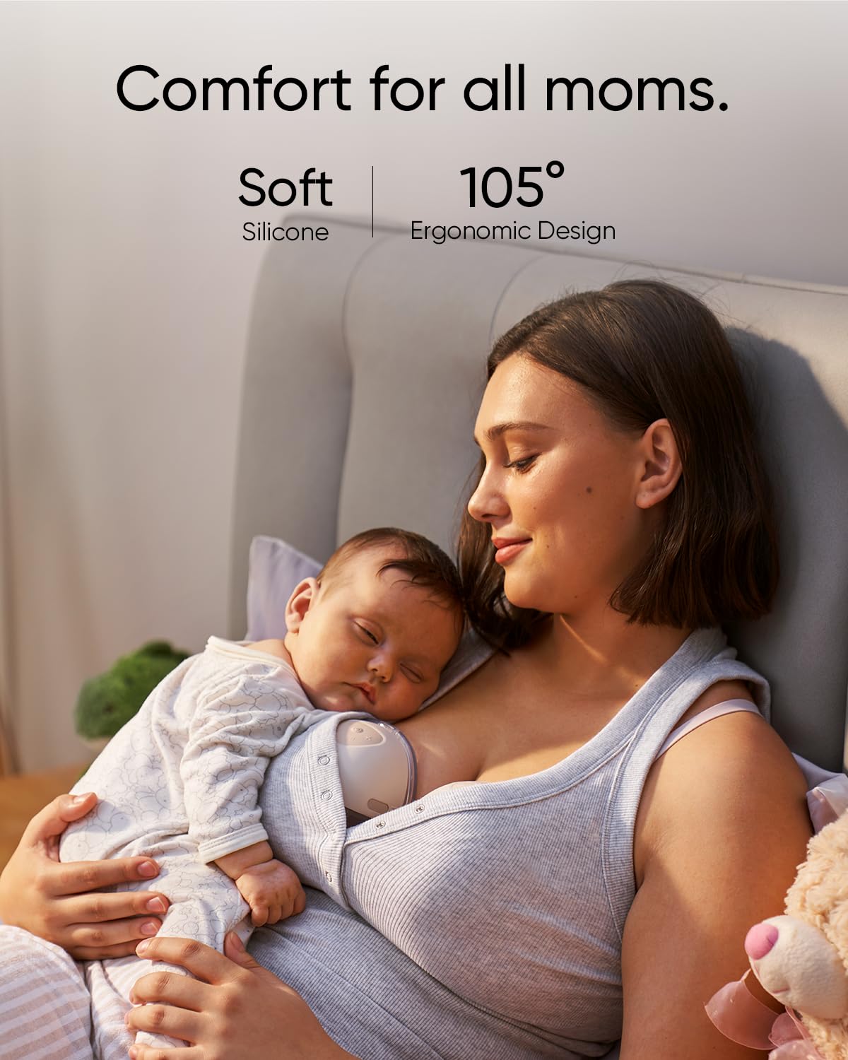 eufy Security Wearable Breast Pump E10 hospital-grade suction up to 300 mmHg