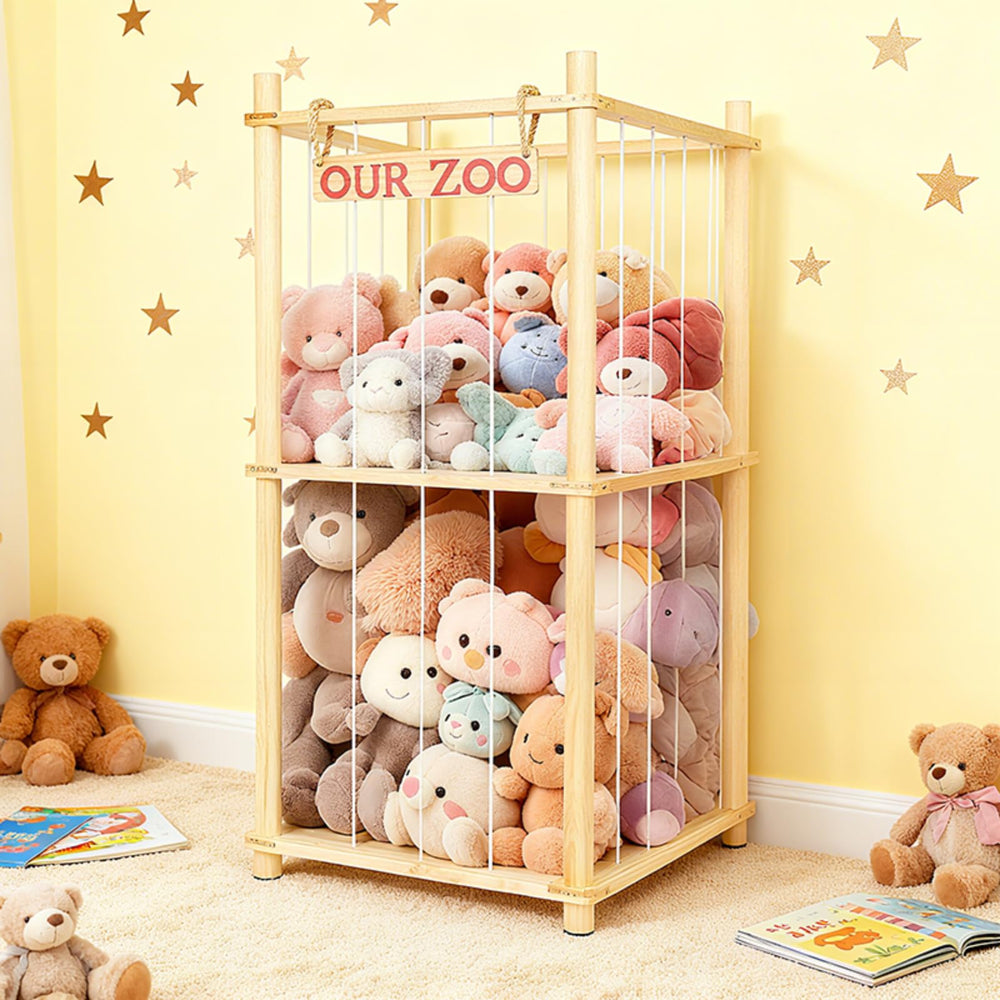 EULXSUD stuffed-animal-storage assembly-instructions emphasizes quick, tool-free setup for busy parents.