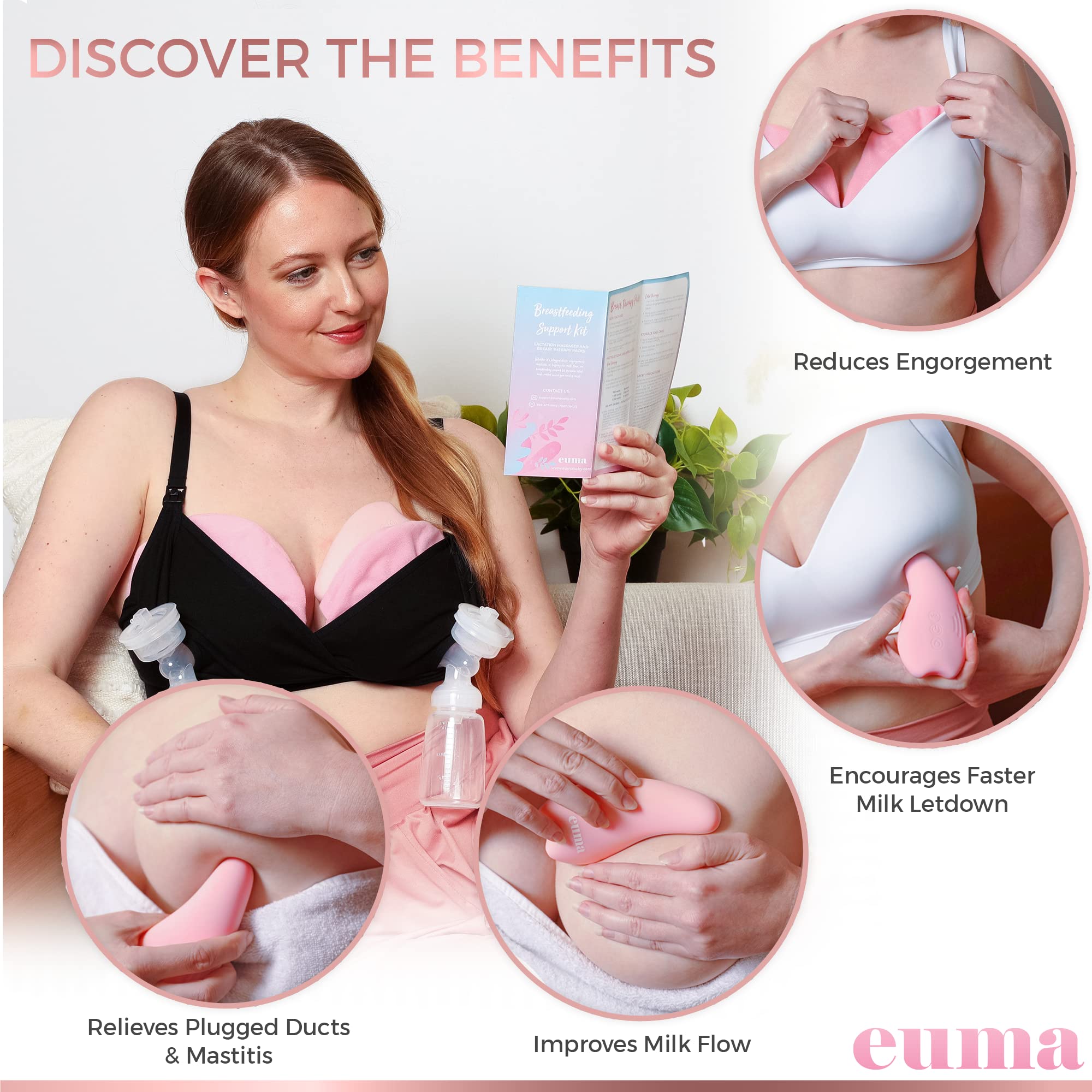 Euma Love therapy packs cooling option for swelling relief