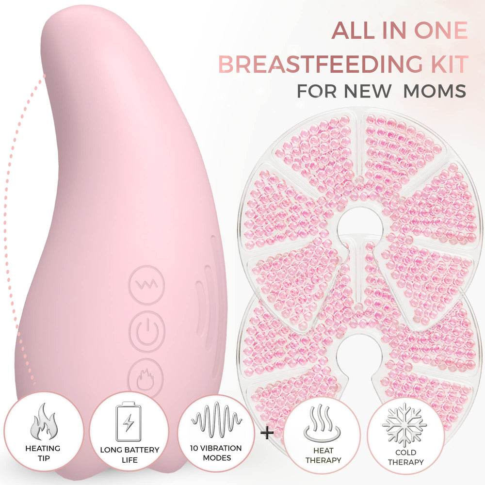 Euma Love therapy packs heated option for engorgement relief