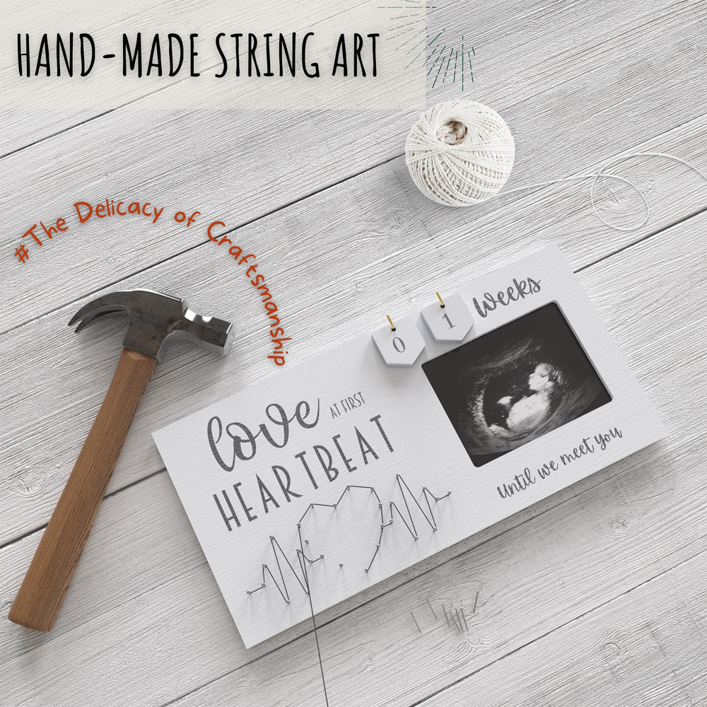 EURSET Baby Sonogram Frame Nursery-decor enhances a tender moment in the nursery.