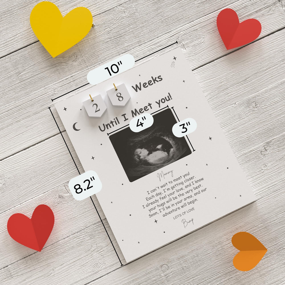 EURSET new mom keepsake frame celebrates pregnancy journey with a thoughtful display.
