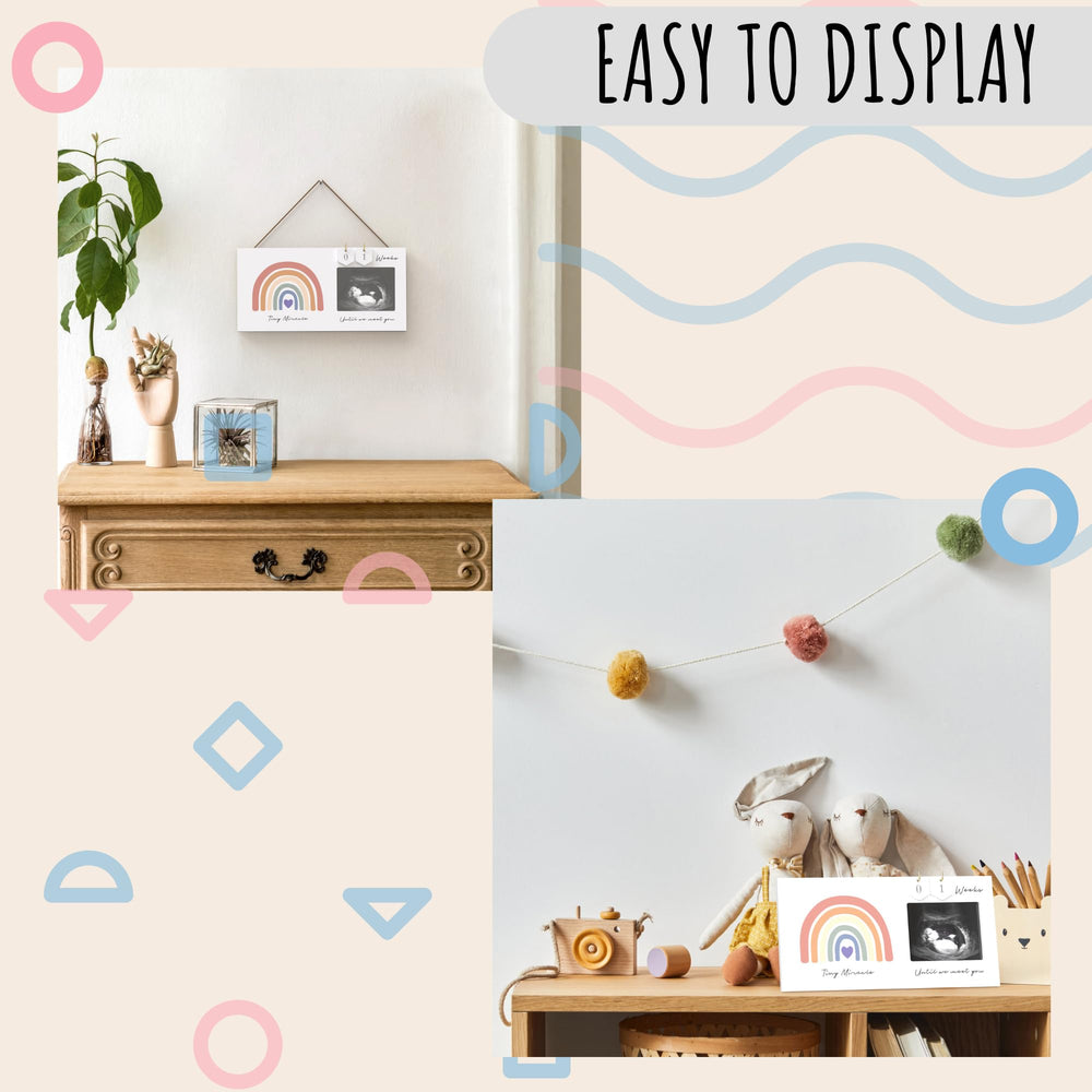 EURSET easy display options for wall hanging or freestanding kickstand setup