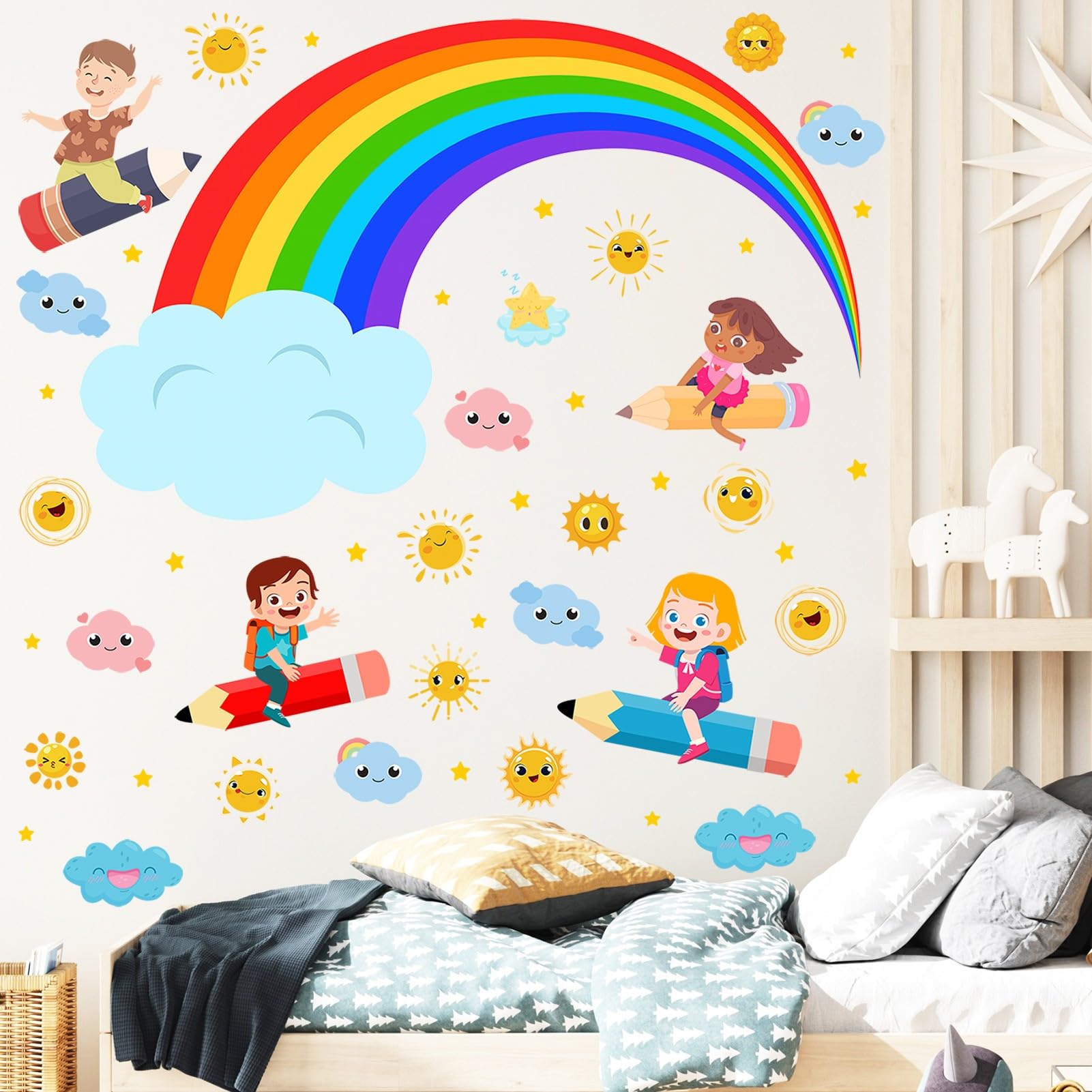 Eutecado gallery-quality wall art kit for kid-friendly rooms.
