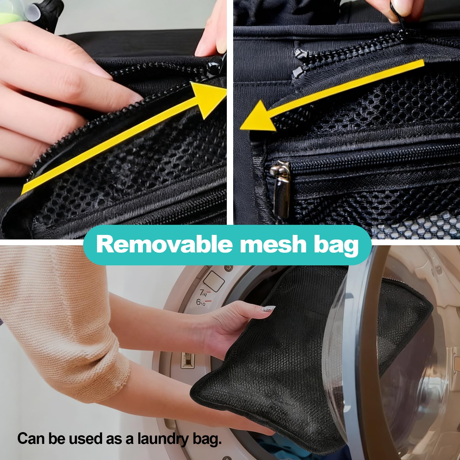 Eutopic pram-compatible bag keeps you organized during family outings.