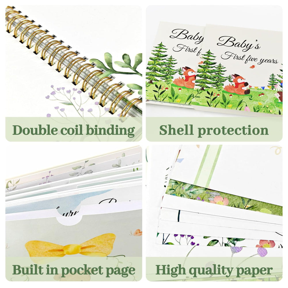 EUUBIRD gender-neutral baby book with nursery-friendly design