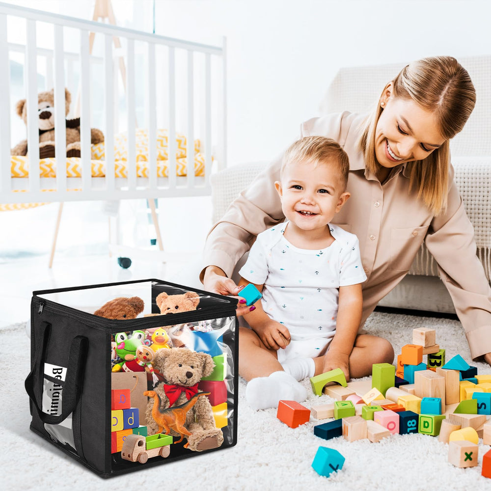 EVELOMO reinforced bottom prevents sagging under heavy objects for stable storage.