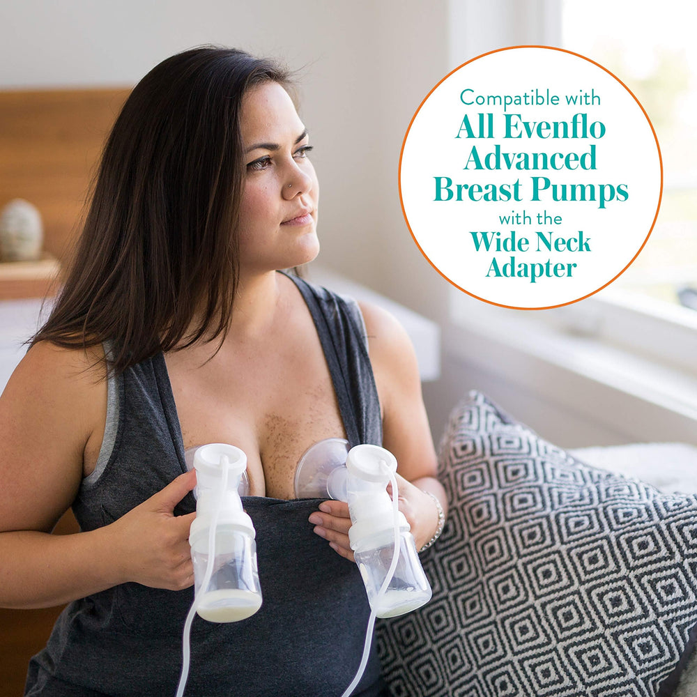 Evenflo 9-ounce bottle set comes in a convenient six-pack.