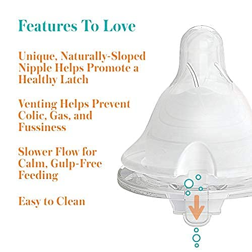 Evenflo Balance FloRight technology slows flow for gulp-free feeding
