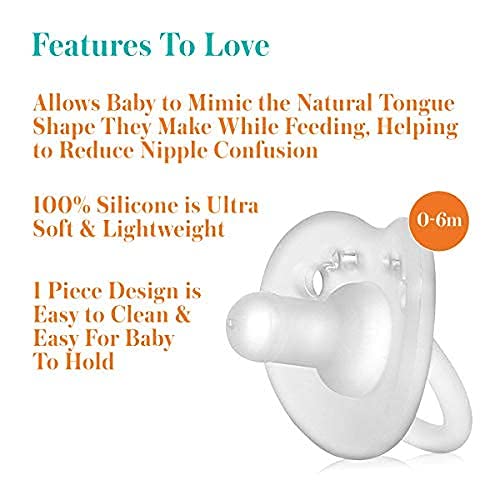 Evenflo Balance wide-latch nipple supports proper lip rest and reduced mouth fatigue