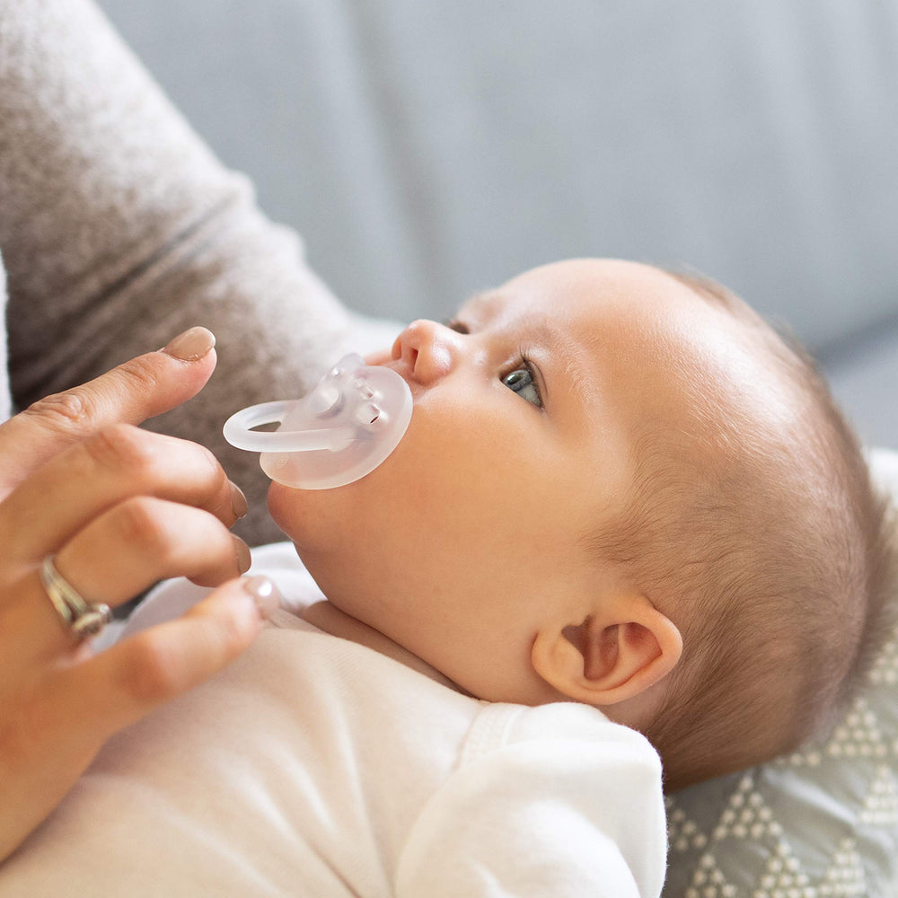 Evenflo Balance Plus Stage 1 pacifier BPA-free materials ensure safe, worry-free use