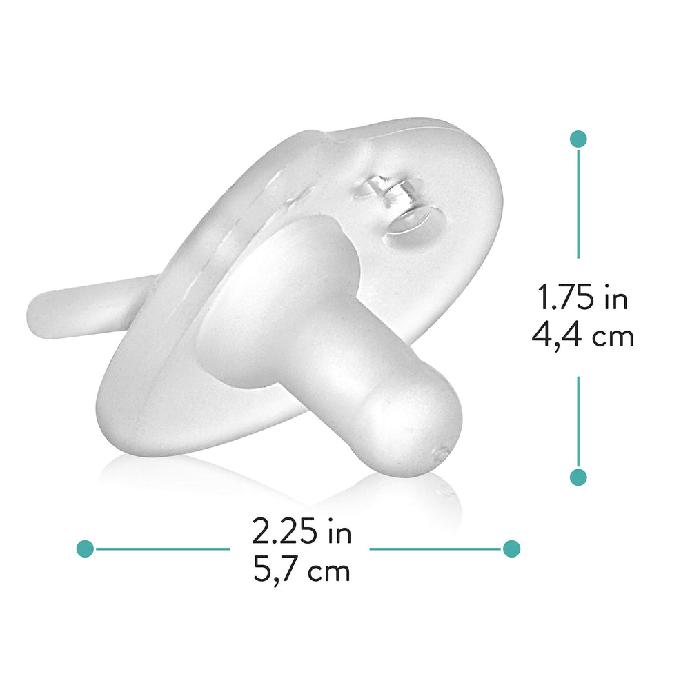 Evenflo Balance Plus Stage 1 pacifier steam-sanitizer bag enables quick cleaning routine
