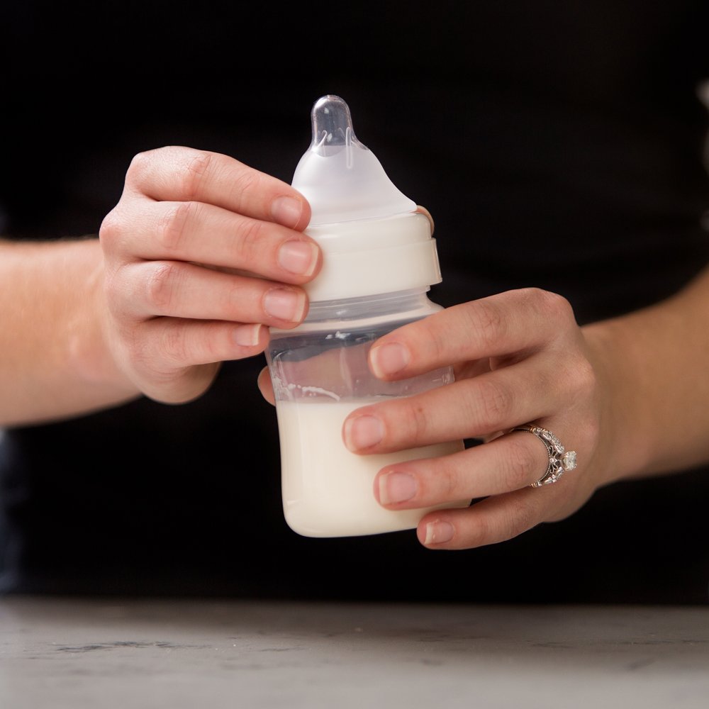 Evenflo Balance Plus nipple two-pack packaging highlights BPA-free safety