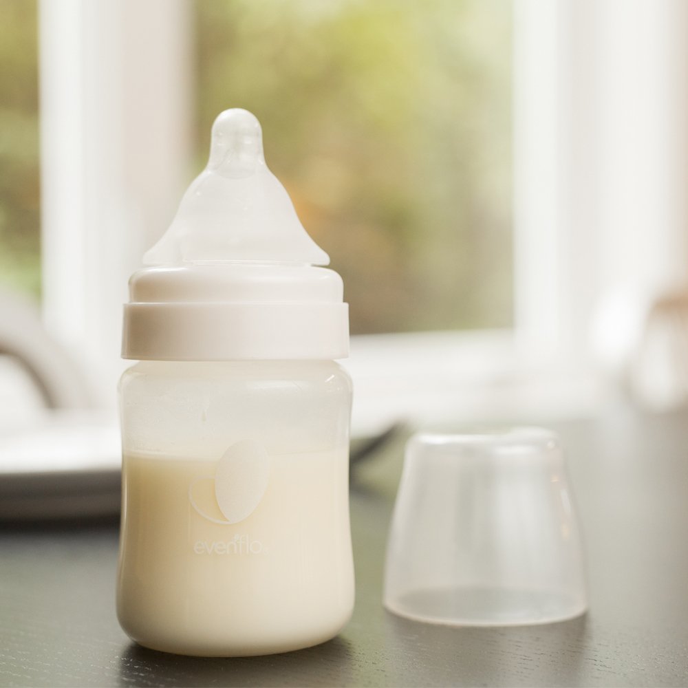 Evenflo Balance Plus silicone nipple close-up indicates soft texture for baby comfort