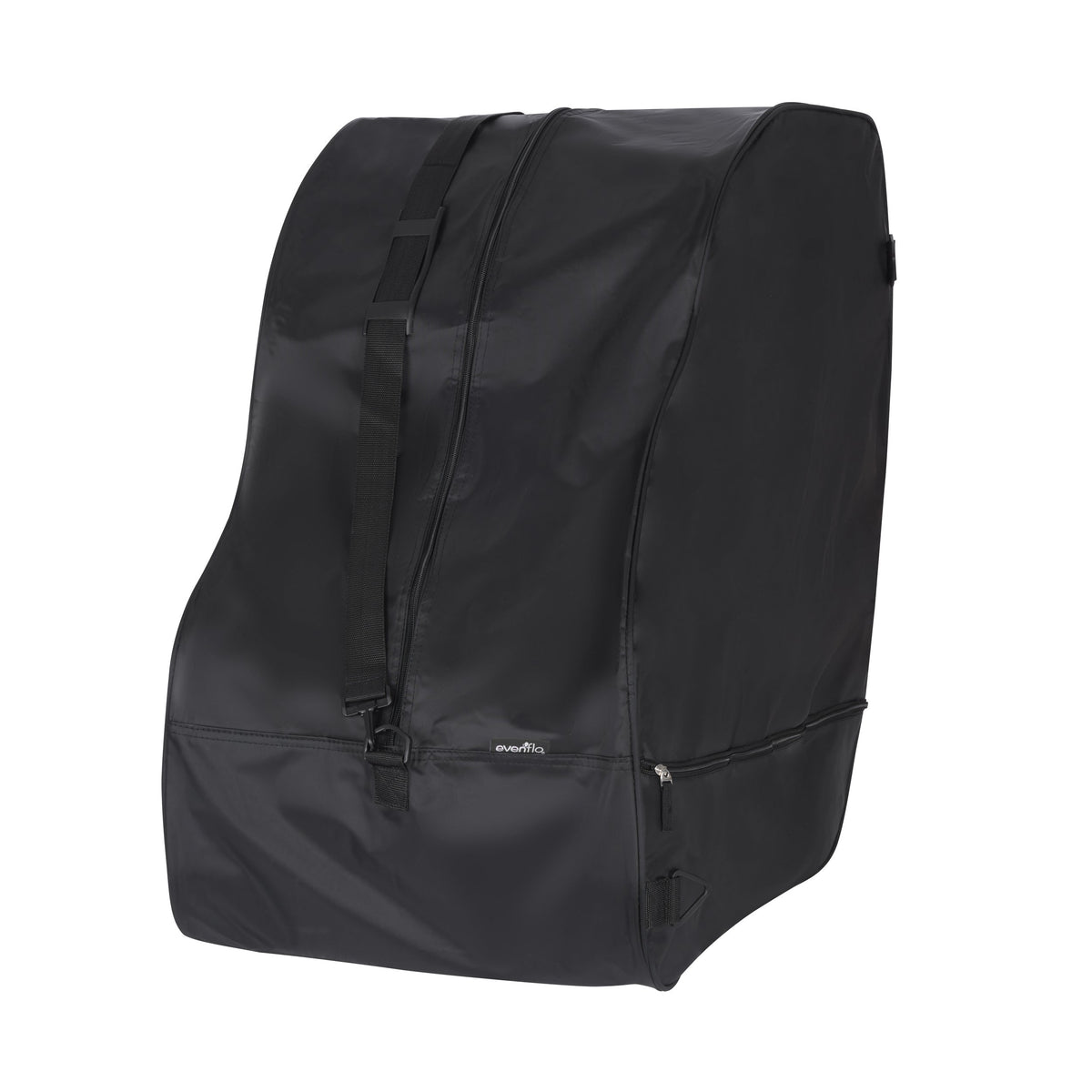 Evenflo car seat travel bag front view shows durable protection on the go.