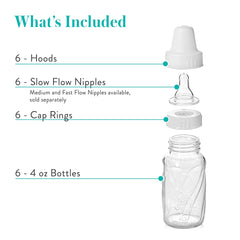 Evenflo classic glass twist bottle measurements help you track intake with precise ounce and milliliter markers