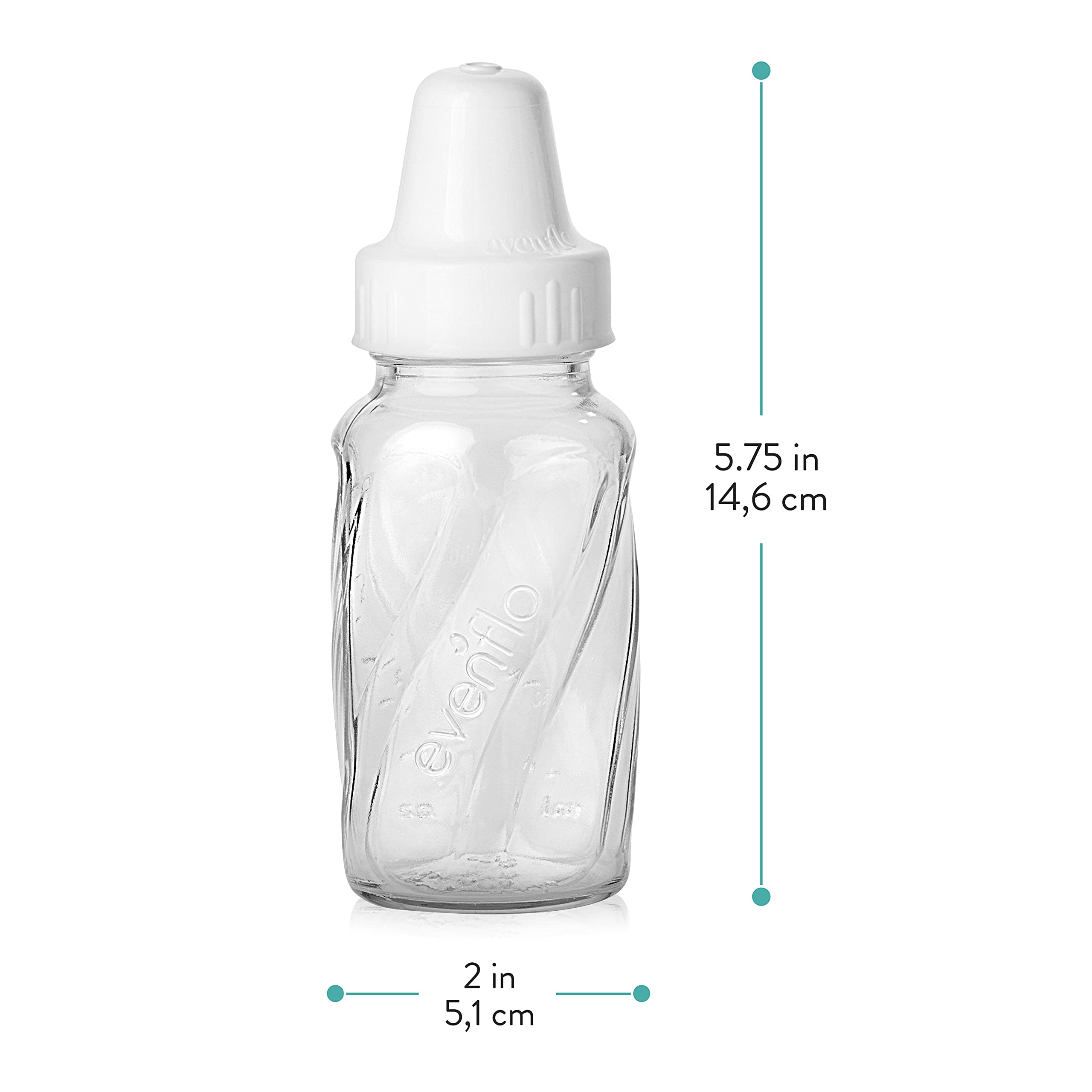 Evenflo classic glass twist bottle pump compatibility enables direct pumping into bottles for convenience