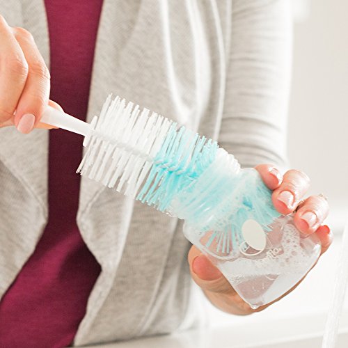 Evenflo bottle design is top-rack dishwasher safe for busy families.