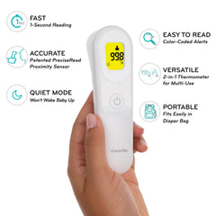 Evenflo PreciseRead in-use measurement captures fast, non-contact forehead readings