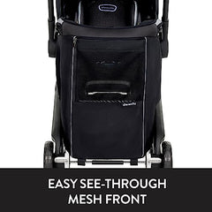 Evenflo Shyft DualRide Carryall side view shows lightweight tote for errands.