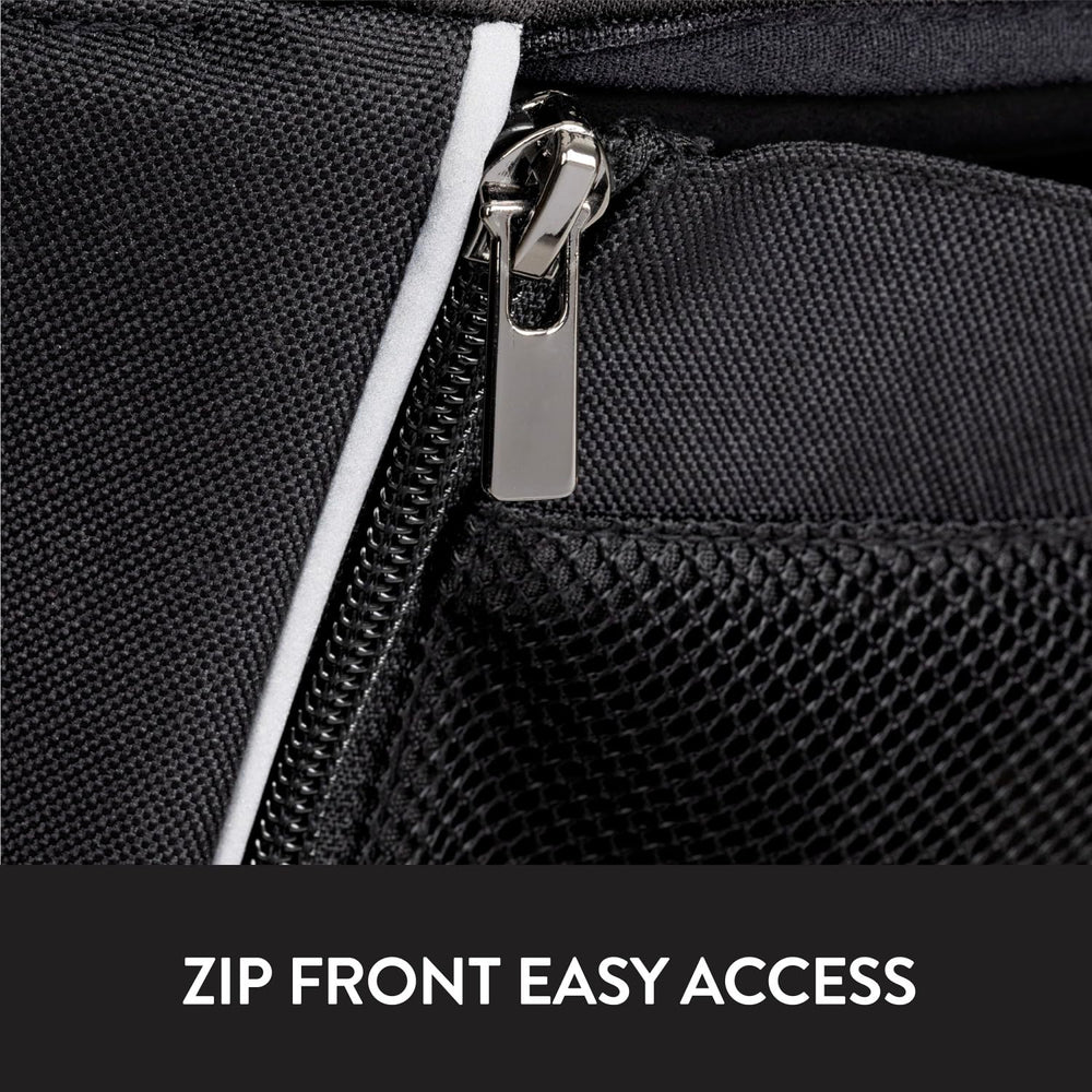 Evenflo Shyft Carryall spot-clean feature for easy cleanup on the go.